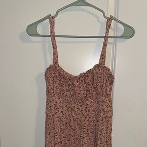 Altar'd State Pink Floral Mini Dress